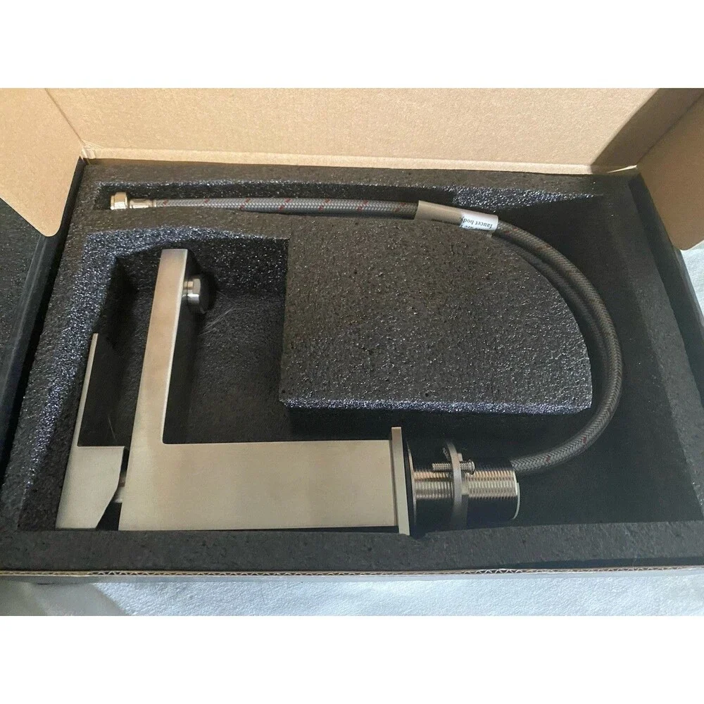 BORUA Mason Single Hole Bathroom Basin Faucet Satin Stainless Steel NIB